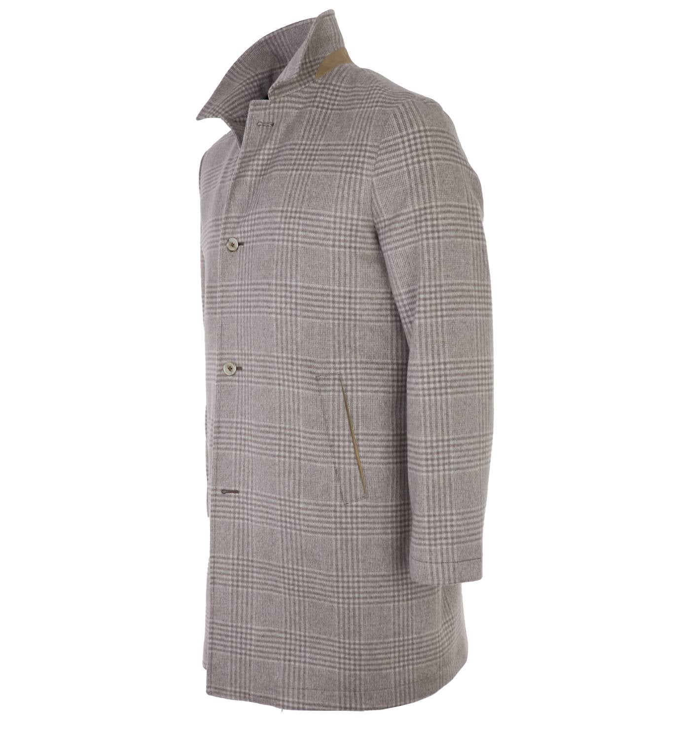 Ravazzolo - Men's Loro Piana Cashmere Topcoat With Zip-out Goose Down Lining