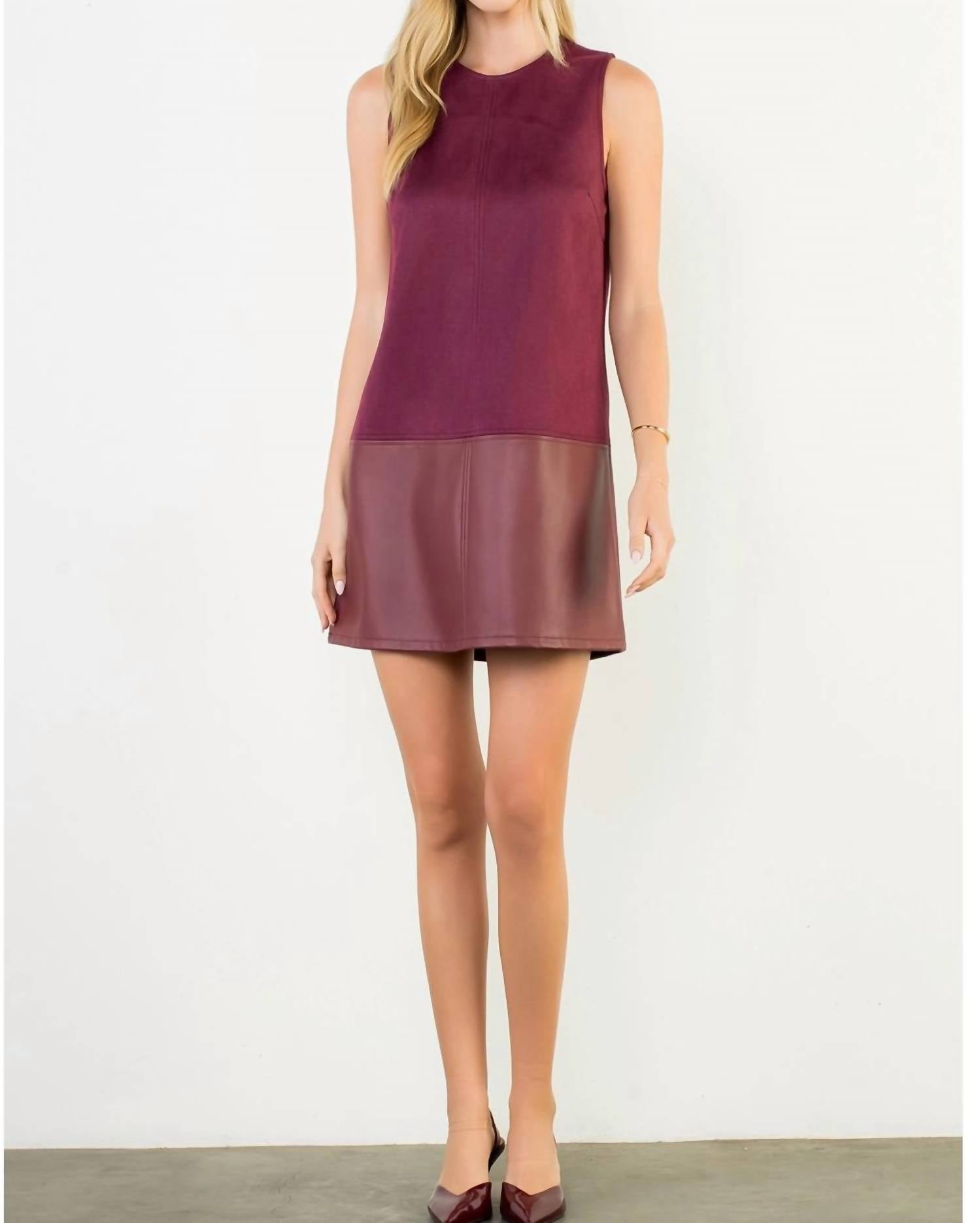 Thml - Leading Story Mixed Media Dress