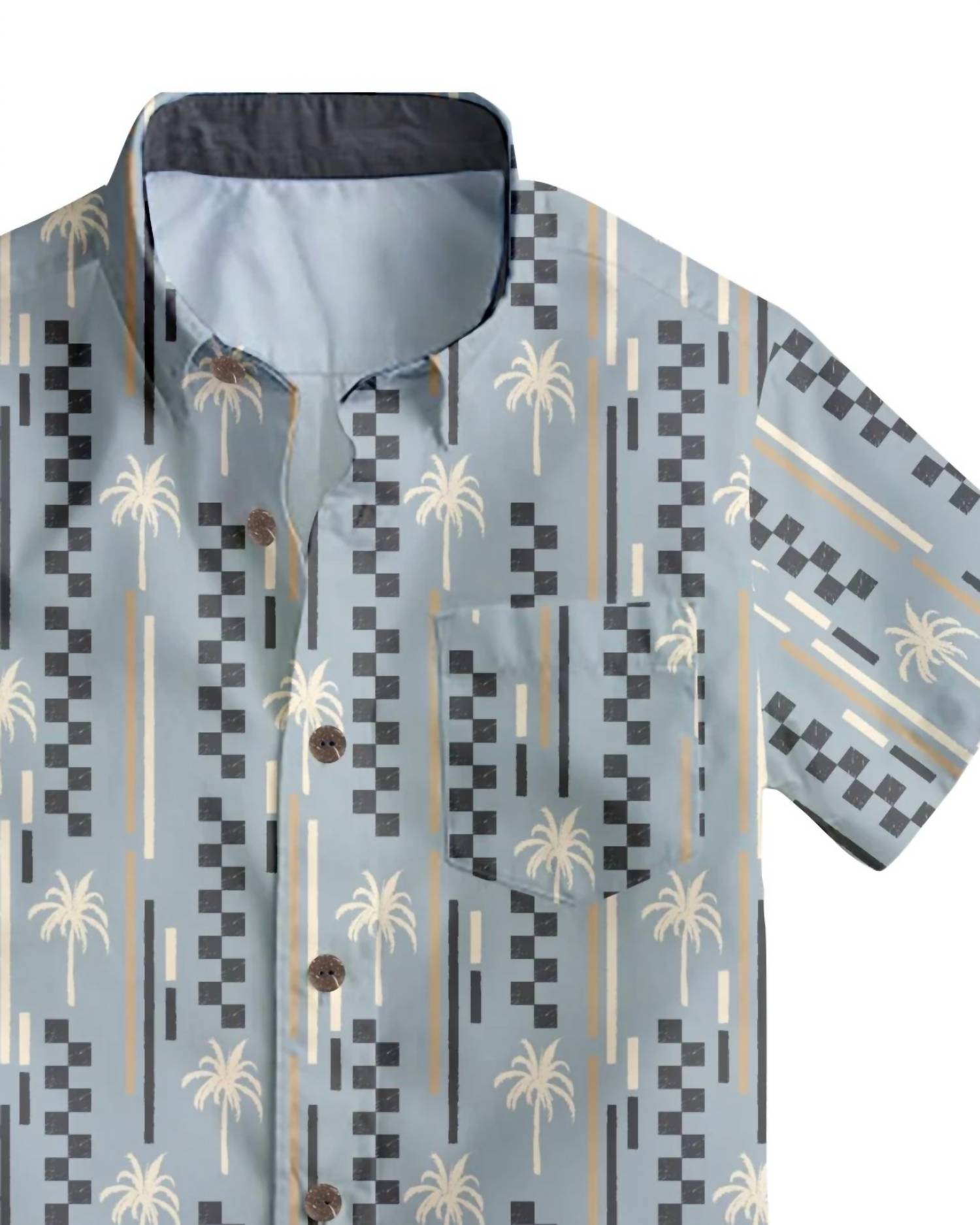 Tiny Whales - Boys' Vibe Check Button Up