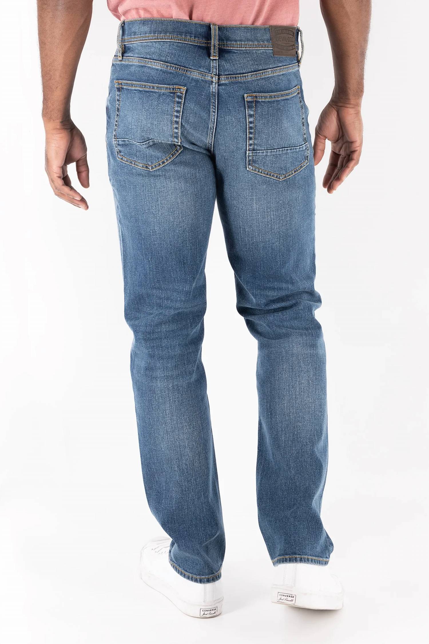 Devil-Dog - Slim Straight Leg Jeans