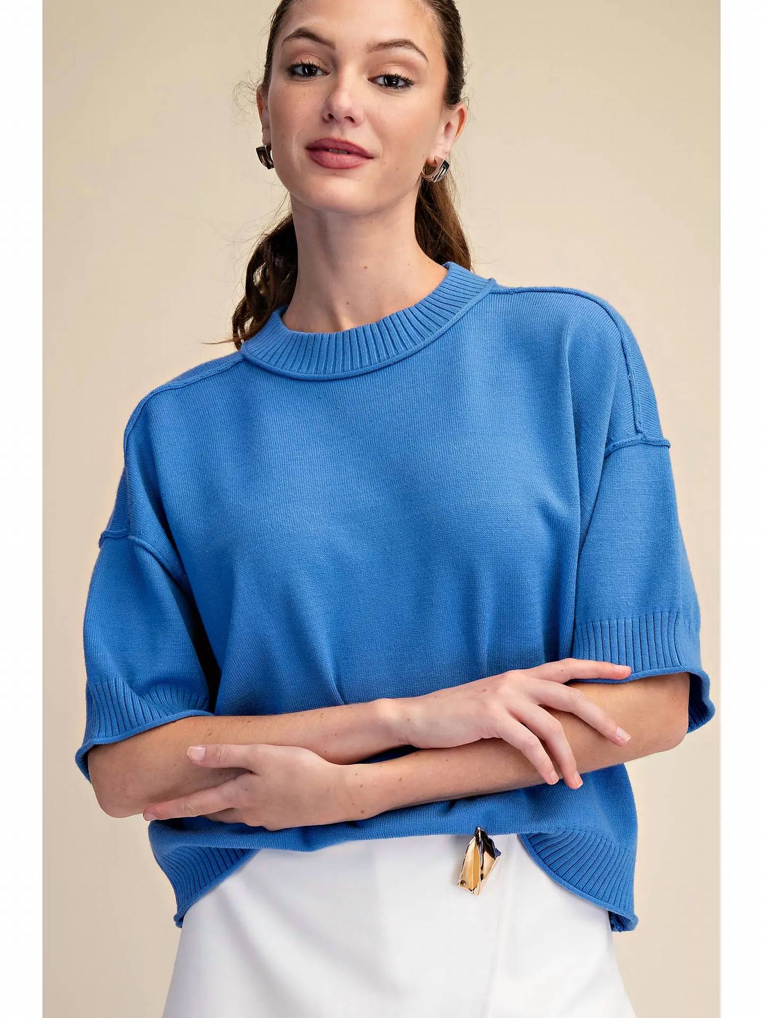 Glam - Selene Crew Neck Sweater