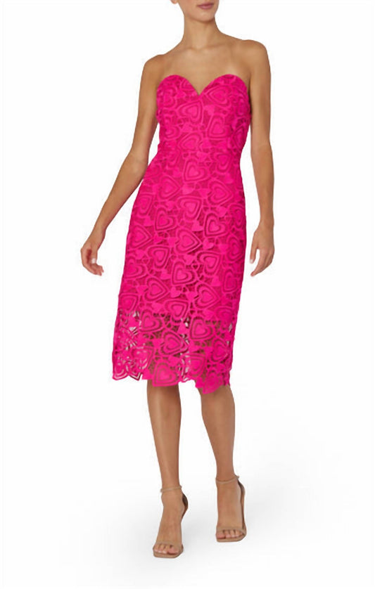 Milly - Lucia Heart Lace Dress