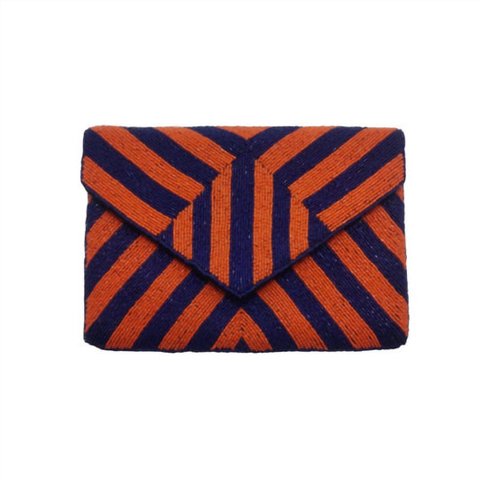 La Chic Designs - Women's Take Me Out To The Ball Game Beaded Clutch