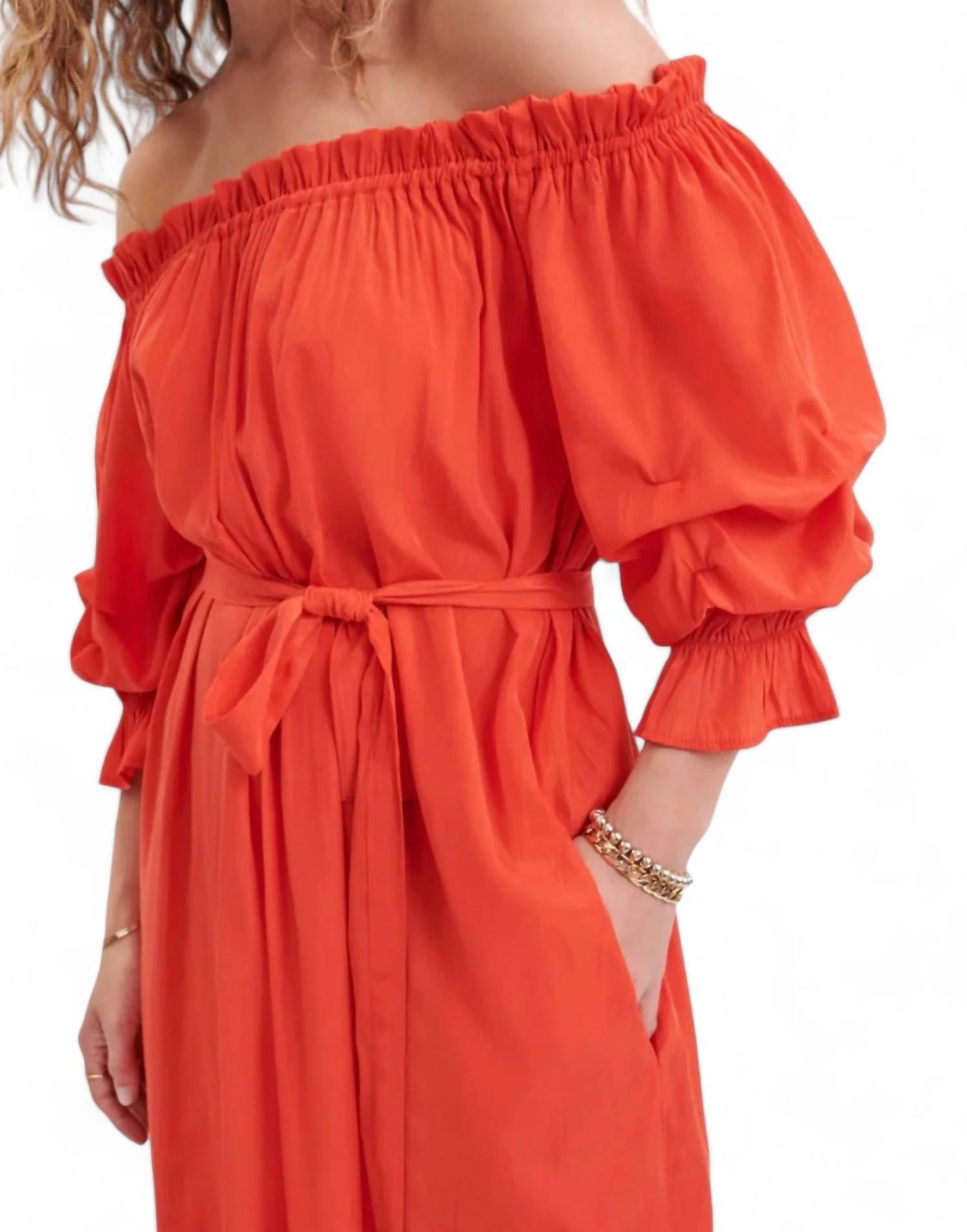 Mersea - TULUM RUFFLE DRESS