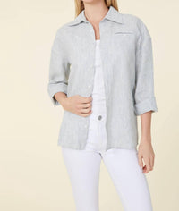 Dolce Cabo - Striped Long Sleeve Shirt