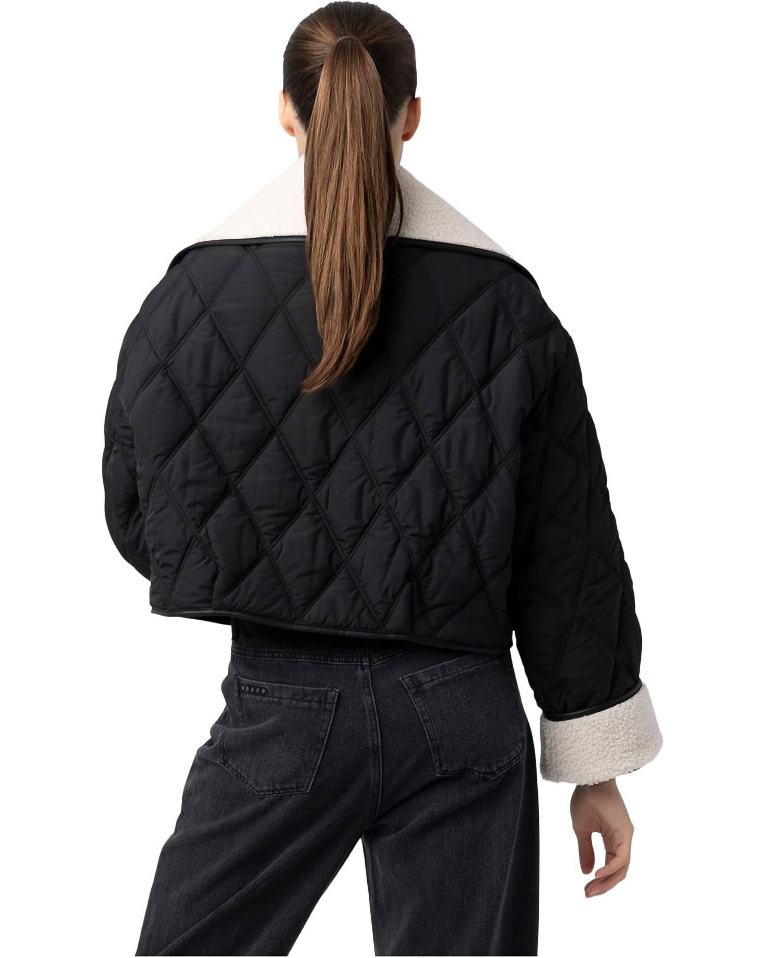 Blank - Second Wind Quilted Sherpa Jacket