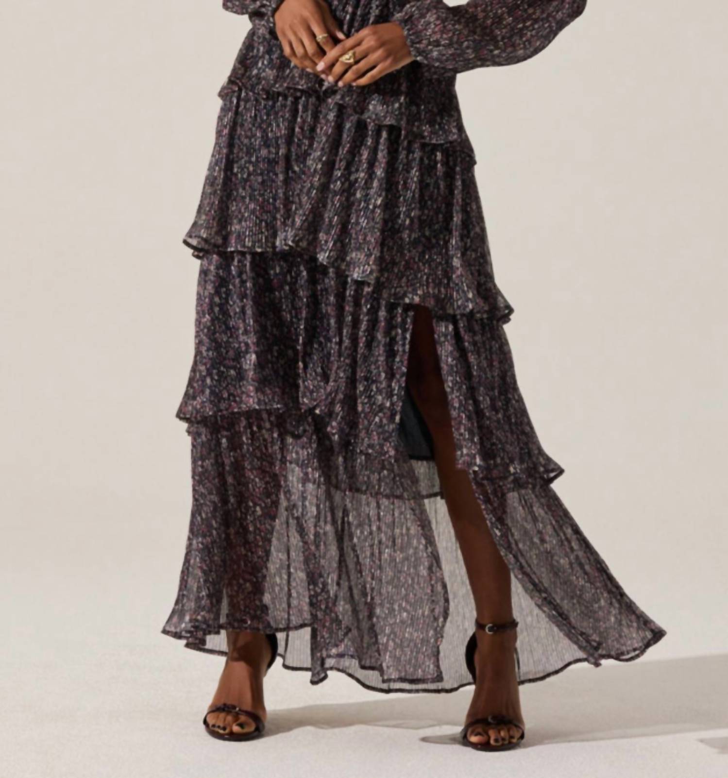 Astr - Anora Floral Maxi Dress