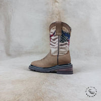 Roper - Kids American Bull Square Toe Boots