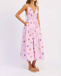 En Saison - Women's Fruit Medley Maxi Dress