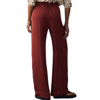 Velvet By Graham & Spencer - Women's Livi Satin Wide Leg Pants