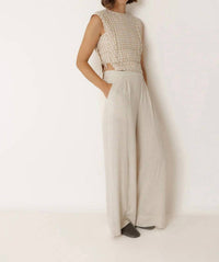 Indi & Cold - Quilted Checkered Top