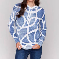 Charlie B - Drop Shoulder Hooded Sweater