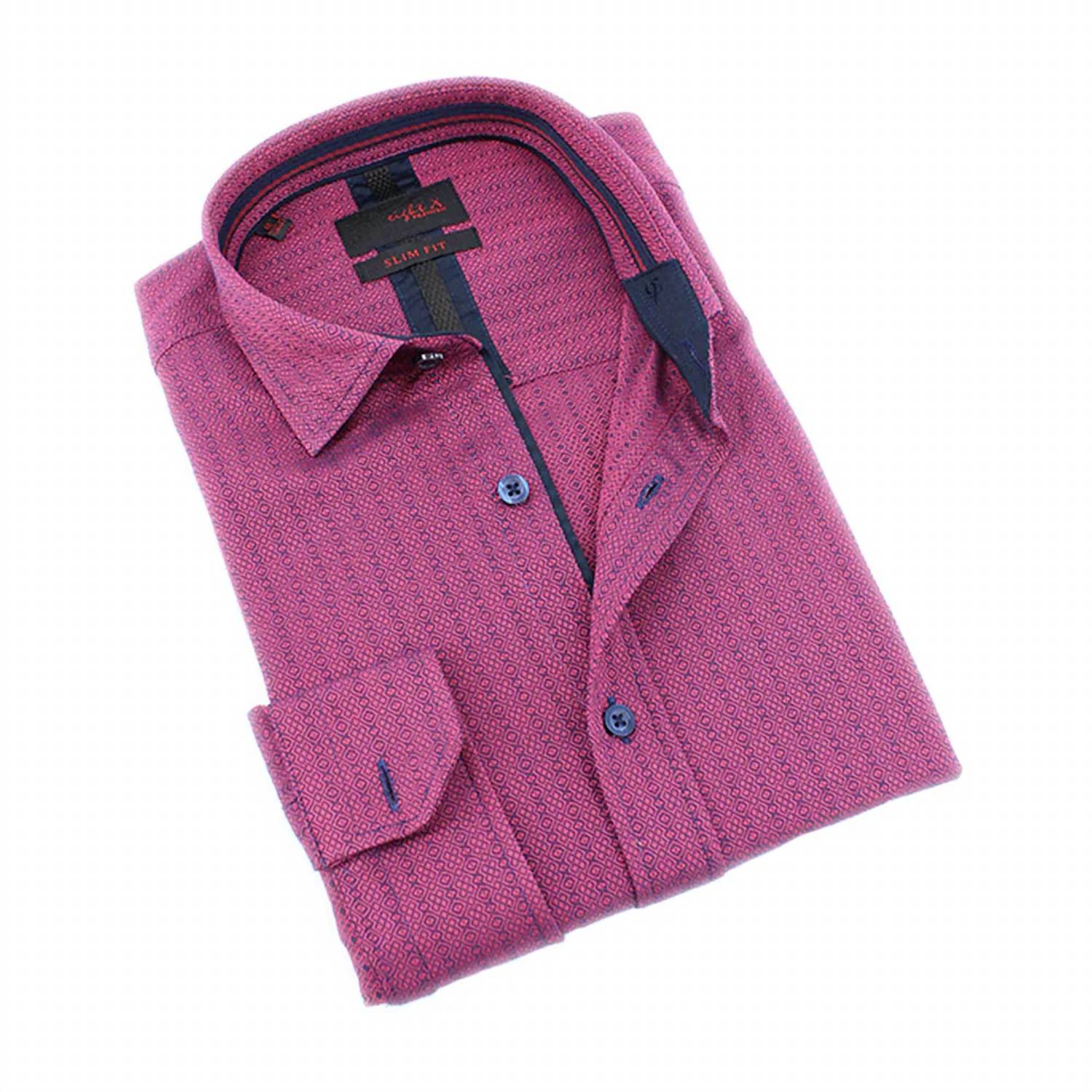 Eight X - Men's Texture Jacquard Button Down Shirt