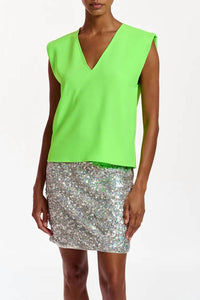 Essentiel Antwerp - Ferlin Sequin-embellished Mini Skirt