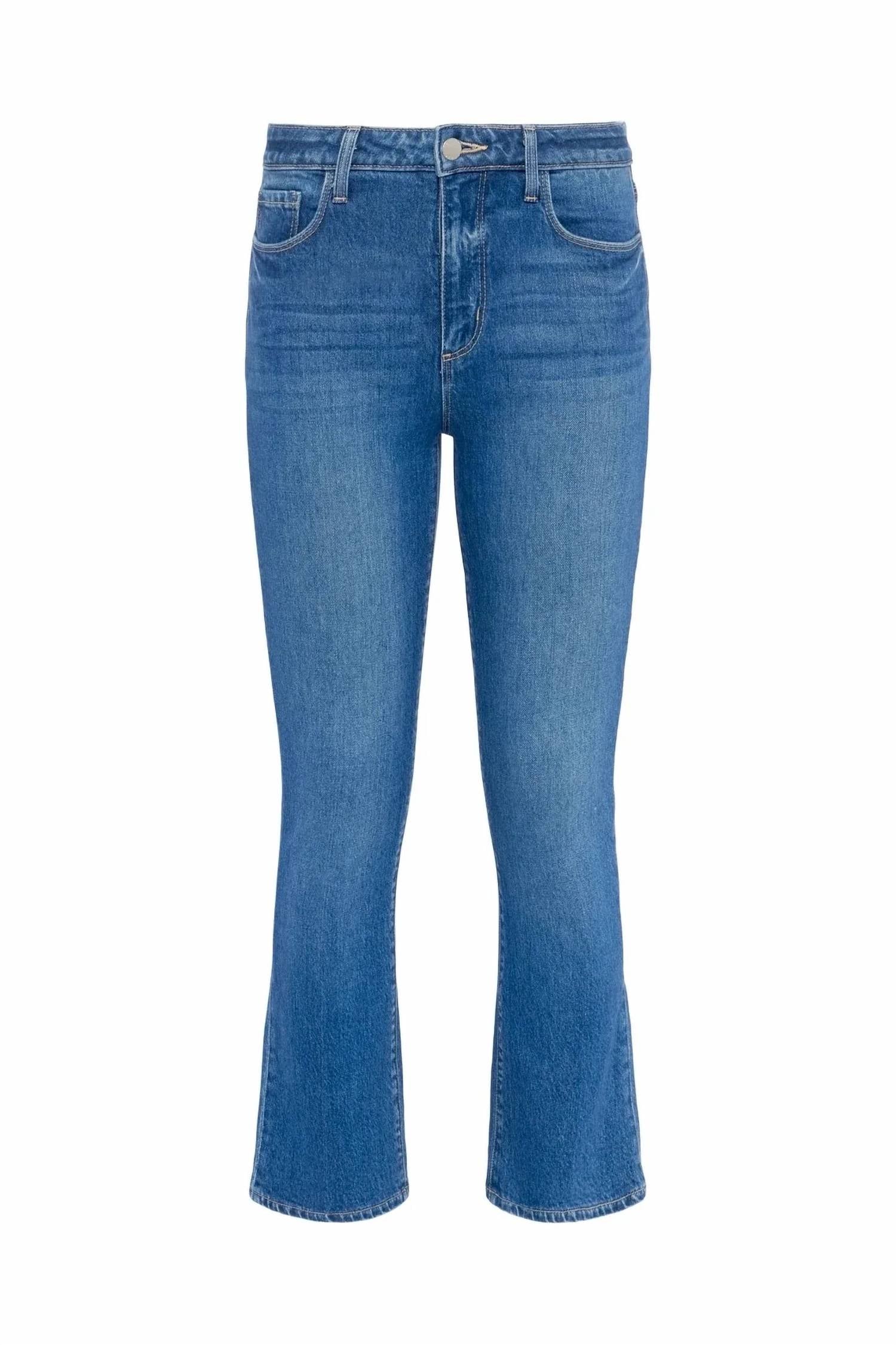 L'Agence - Mira Crop Mini Boot Jeans