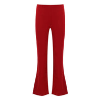 Trina Turk Women's Jacoba Crepe Knit Pant in red - women's pants