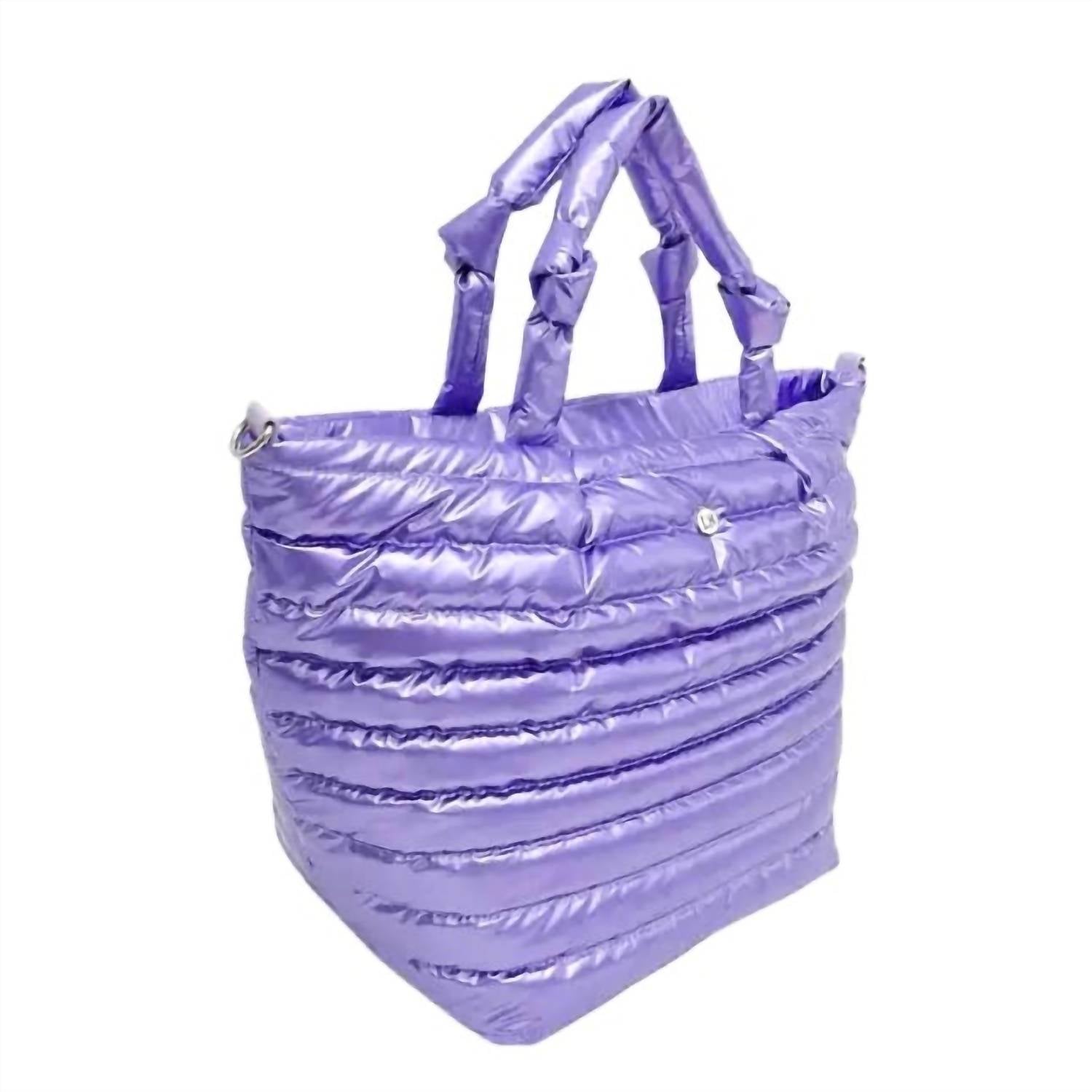 Lemonbella - Puffer Shoulder Tote Bag