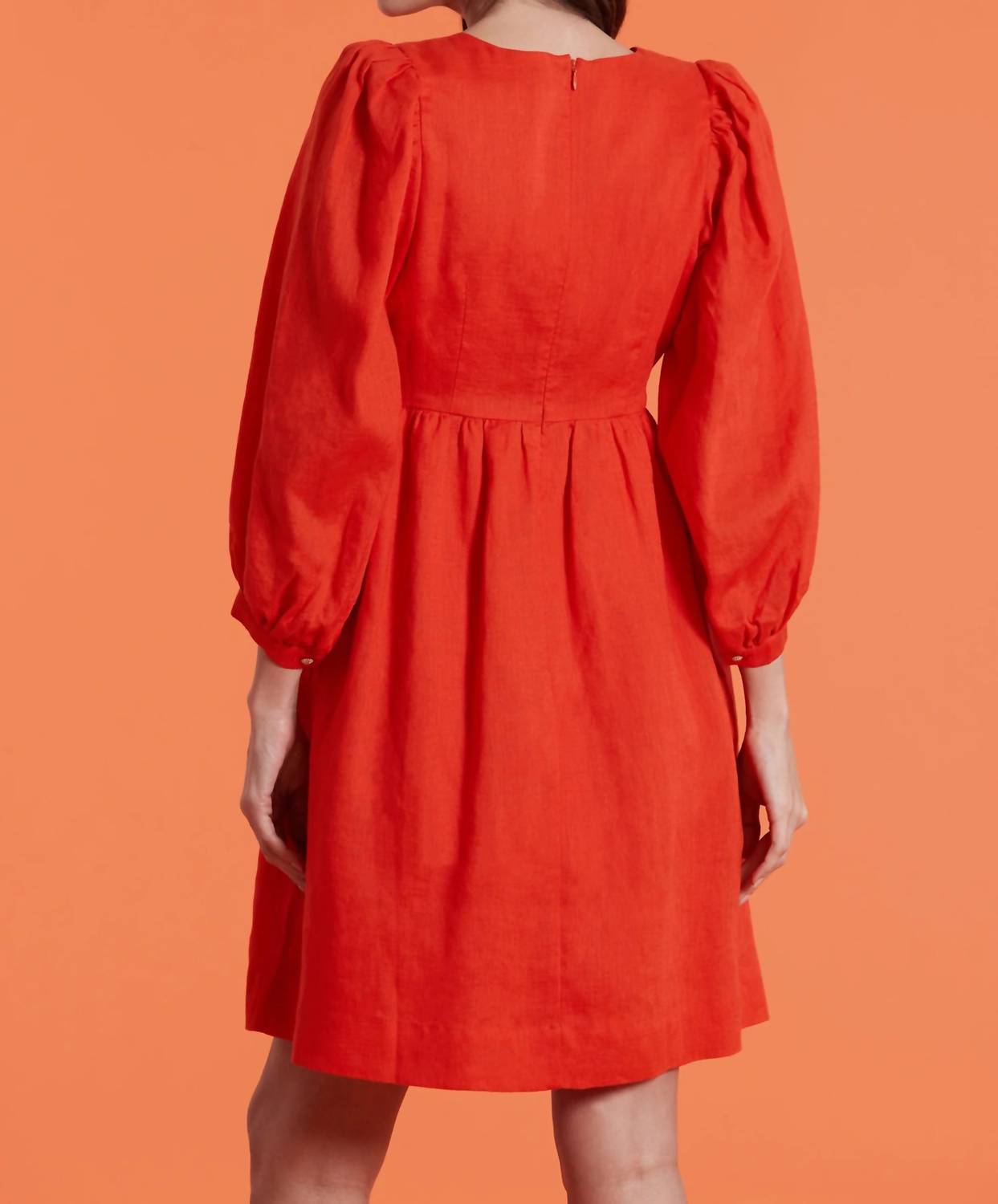 Tyler Boe - Eva Solid Linen Dress