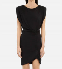 THE KOOPLES Ruched Little Dress in black - women's dress