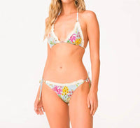 Pq Swim - Floret Carrie Crochet Trim Tie Side Bottom