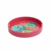 Lisa Corti - Nizam Geranium Round Tray