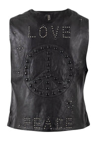Mauritius - Harmony Regular Fit Leather Vest