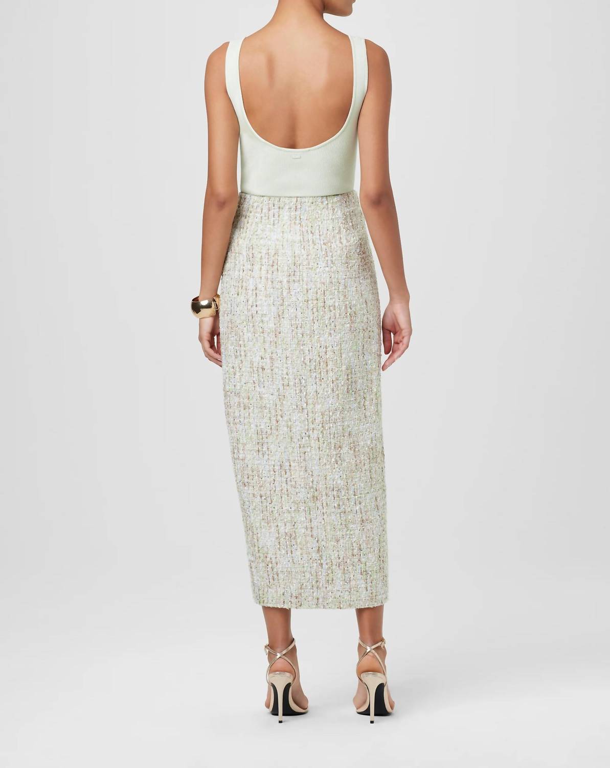 Toccin - Kate Tweed Wrap Skirt