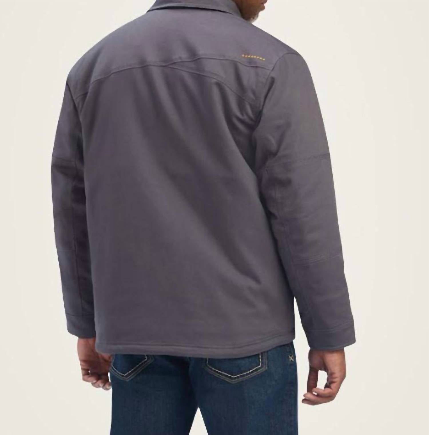 Ariat - Men's Dura Canvas Sherpa Lined Coat