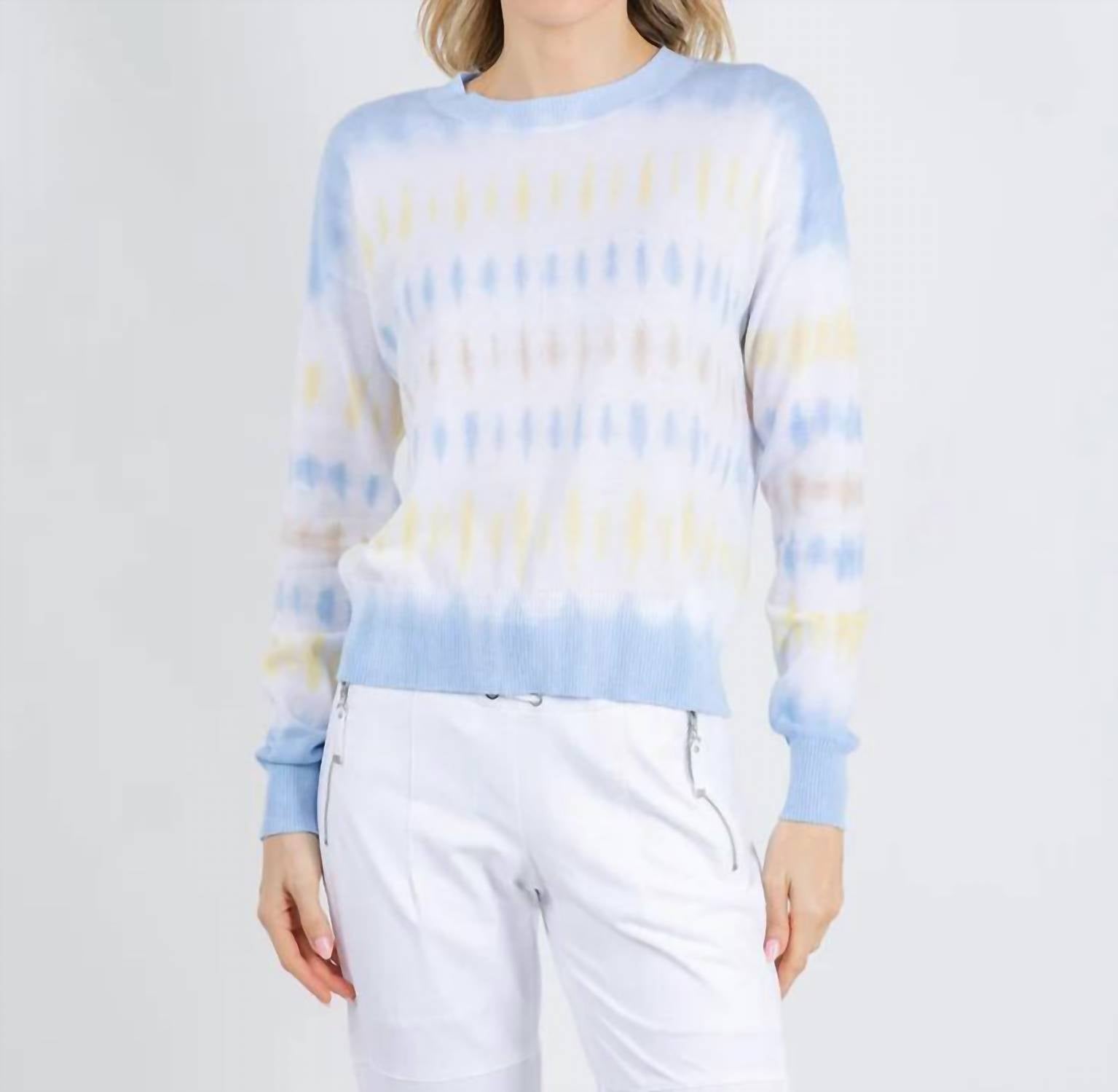 Elliott Lauren - Tie Dye Crew Sweater