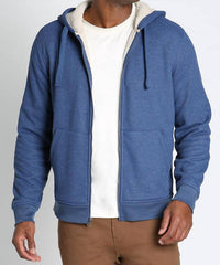 Jachs New York - Sherpa Lined Waffle Hoodie