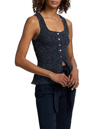 Veronica Beard - Indie Smocked Top