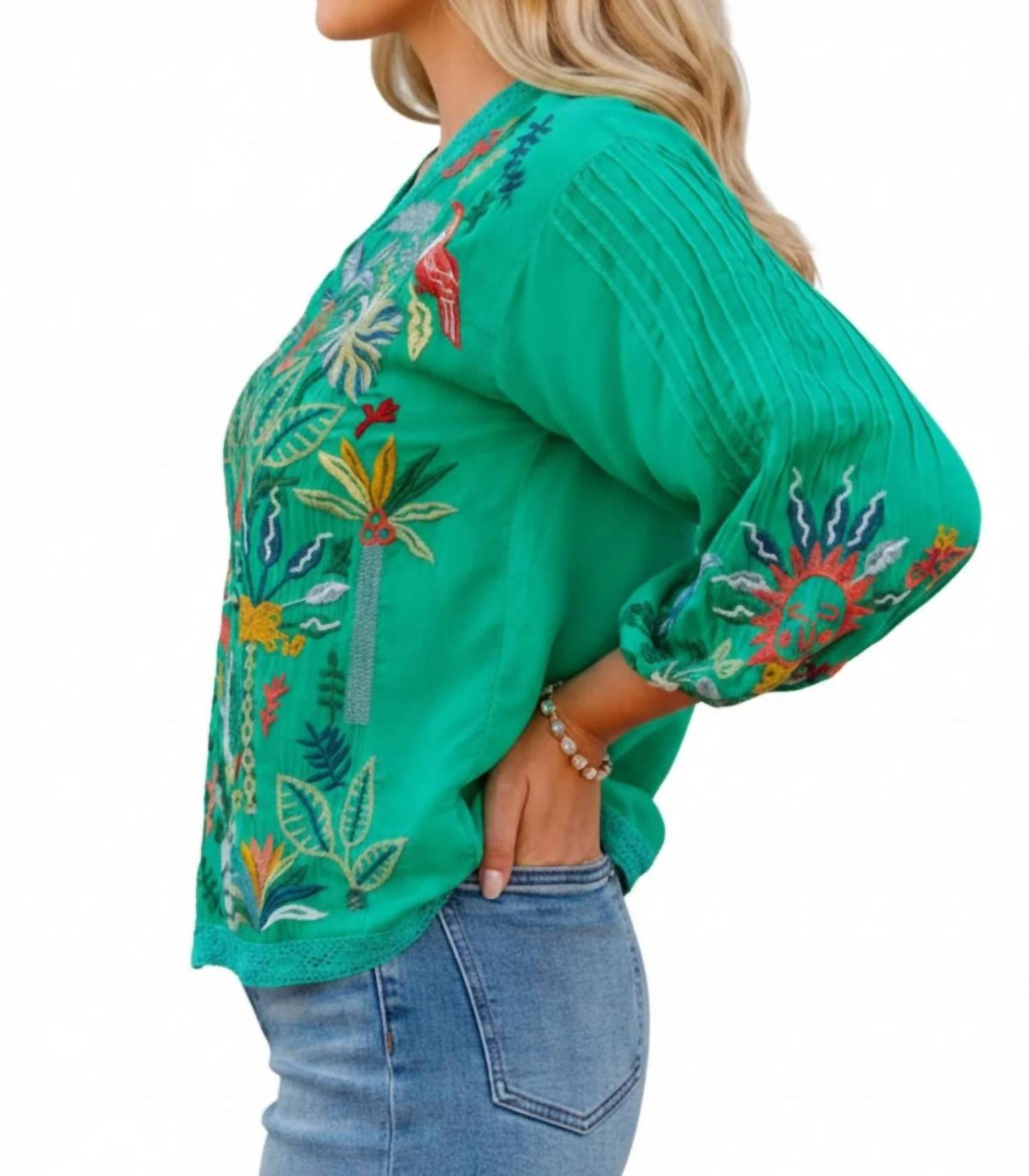 Johnny Was - Luna V-neck Shirt