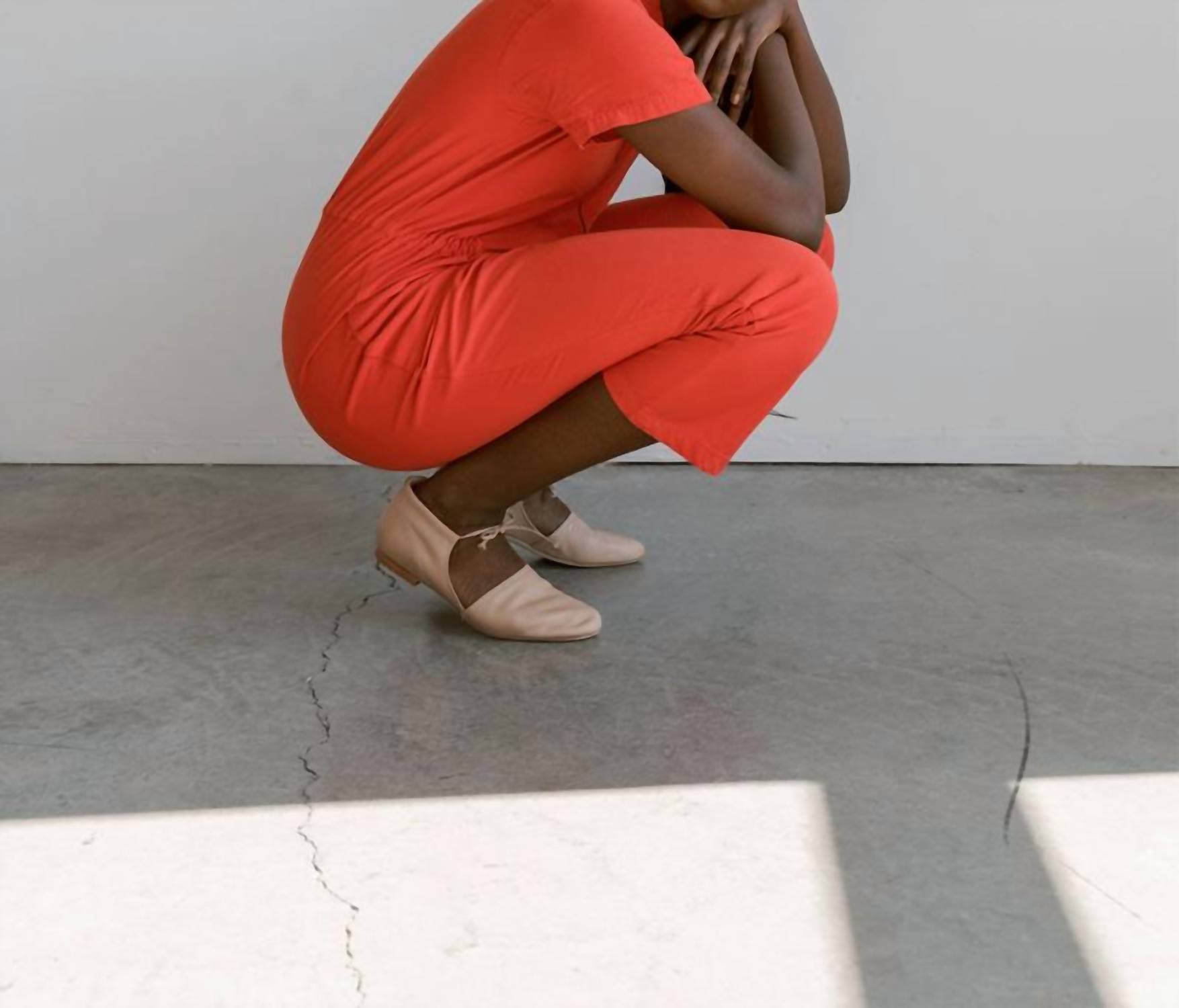 Noble Utility Suit in paprika - women's pants - detail view