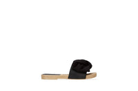 Andrea Women's Bow Knot Sandal in black - women's sandal