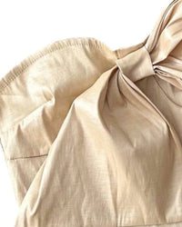 Blue Blush - Women's Bow Sheer Top