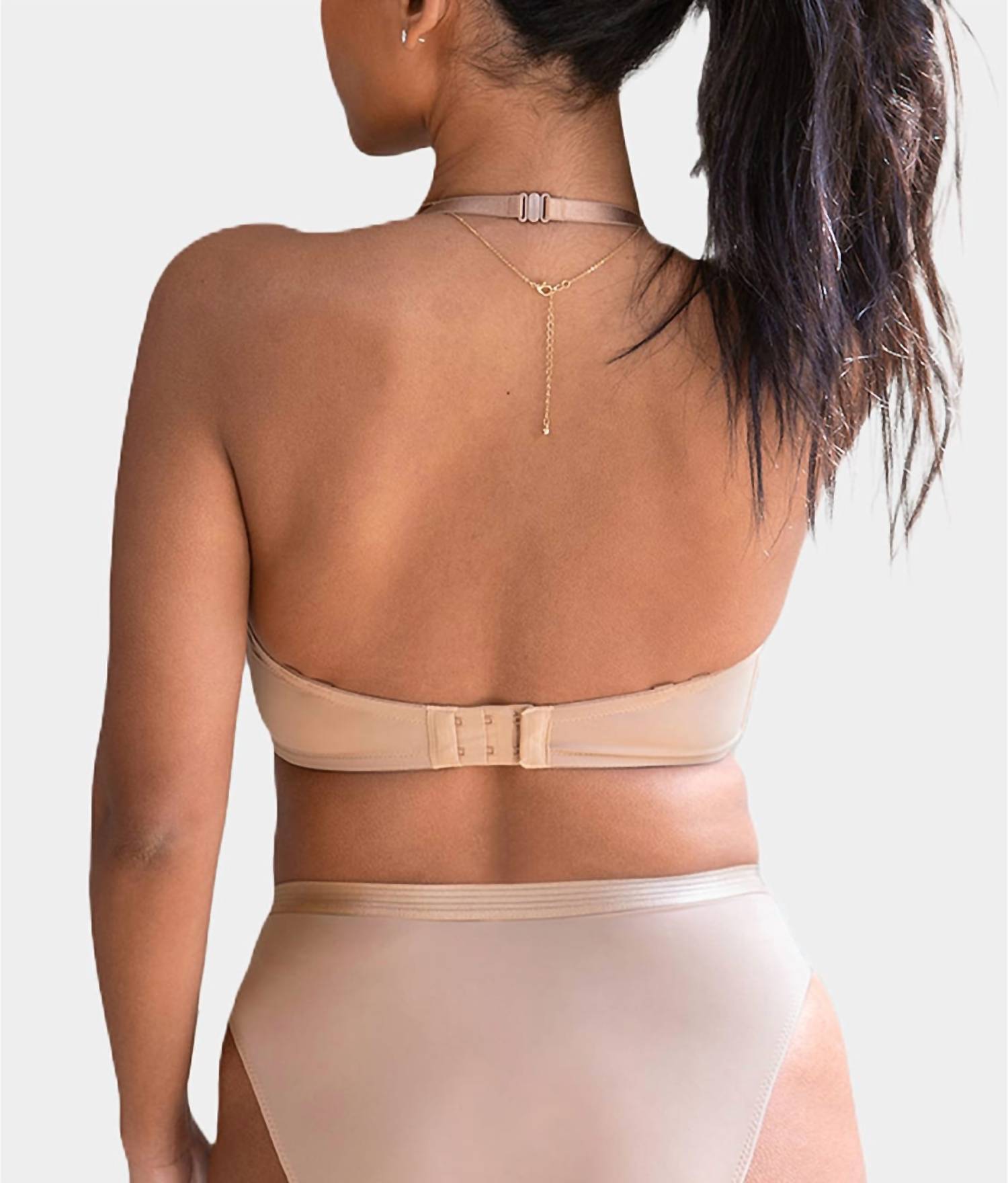 Pour Moi - Definitions U Wire Plunge Low Back Push-up Bra