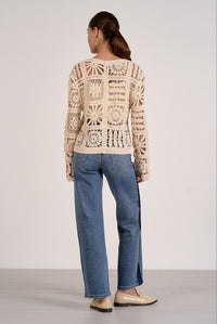 Elan - Women's Blake Crochet Cardigan