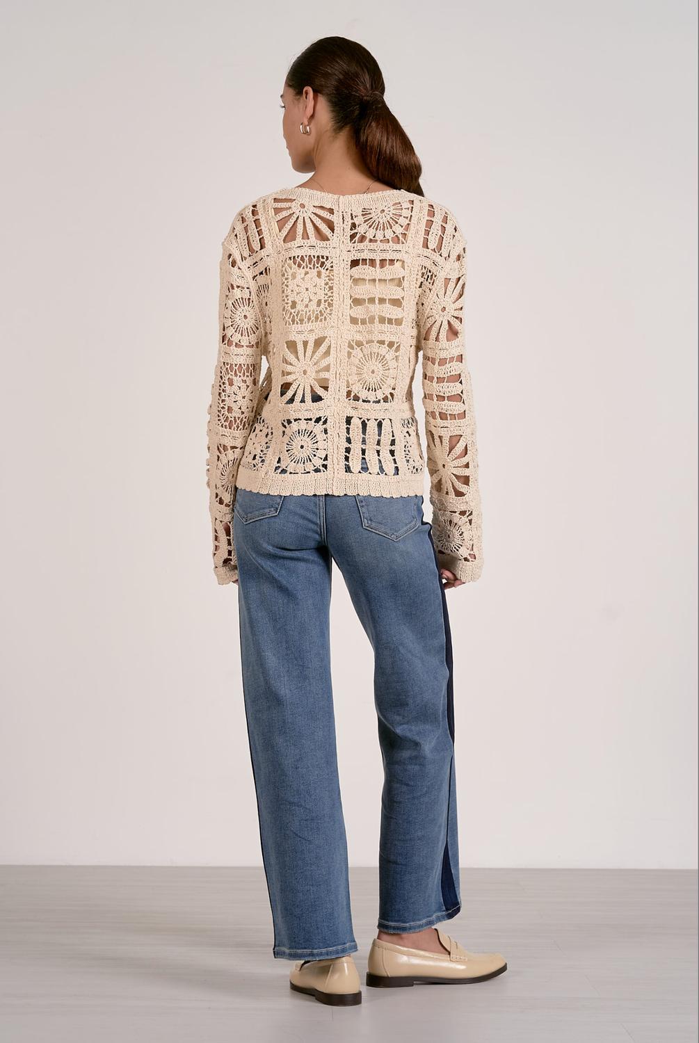 Elan - Women's Blake Crochet Cardigan