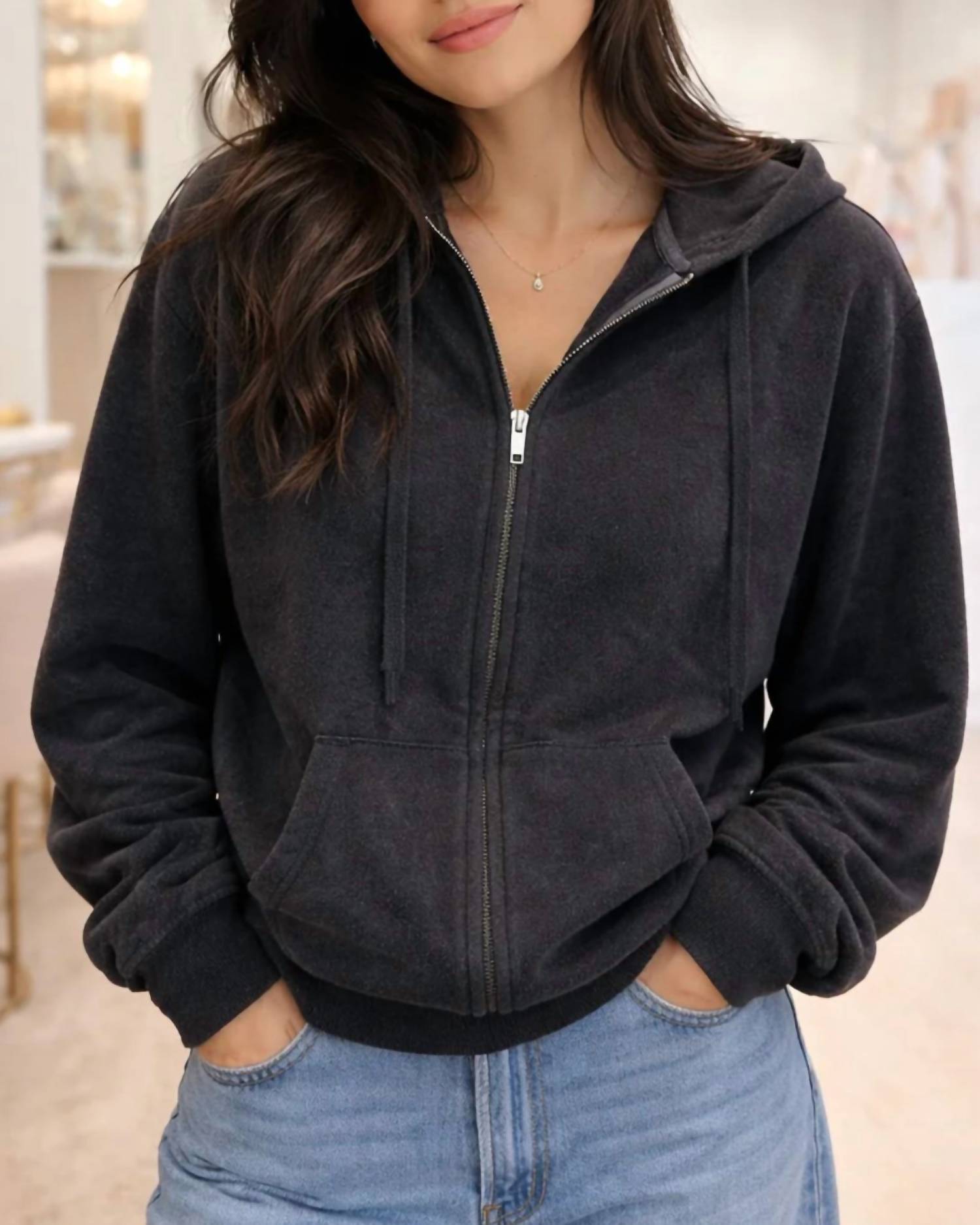 The Kooples - Cashmere Zip Hoodie