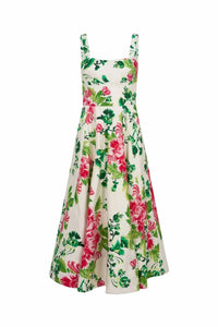 Saloni - Sabrina Midi Dress