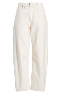 Rag & Bone Stevie Utility Tapered Pants in light pink - women's jeans - view 4