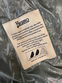 Herno Women's Puffer Cape in mint green - women's jacket - view 8