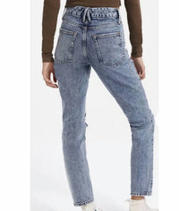Good American - Good Classic Denim Distressed Jeans