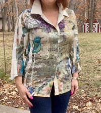 Origami - Bell Sleeve Top
