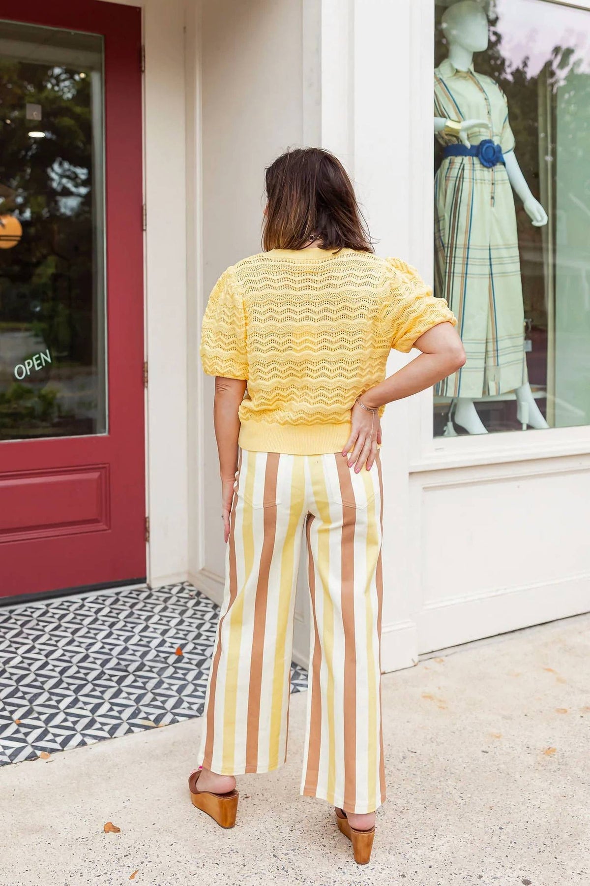 Entro - Golden Hour Stripe Pants