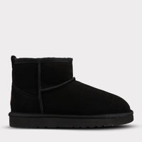 Lamo Women's Kora Short Slip-on Boot in black - women's shoe