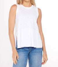 Mododoc - Ribbed Peplum Tank