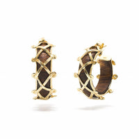 Capucine De Wulf - Women's Earth Goddess Hoop Earrings