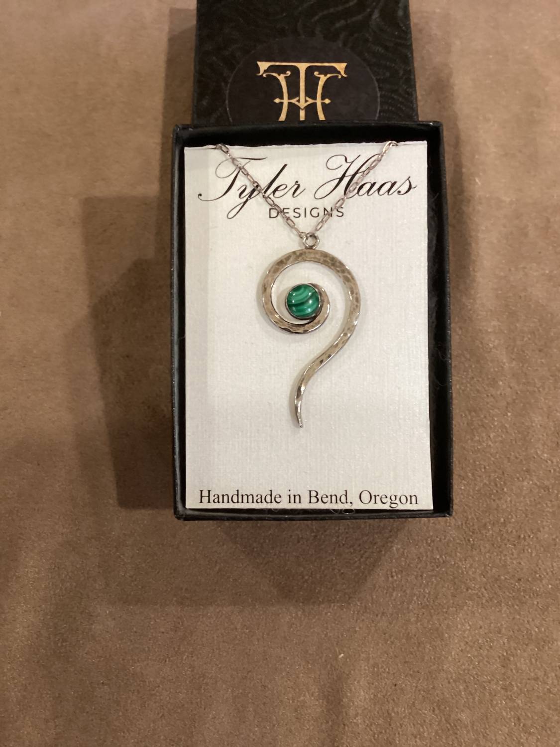 Tyler Haas - Spiral necklace