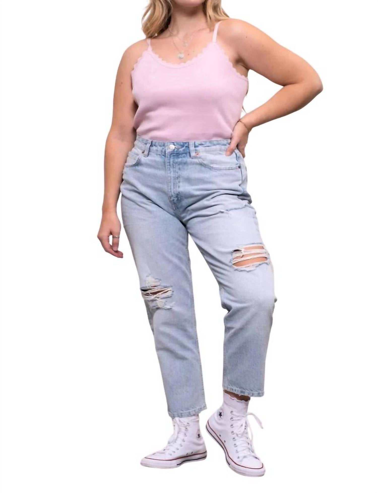 Blu Pepper - Carly Scalloped Cami